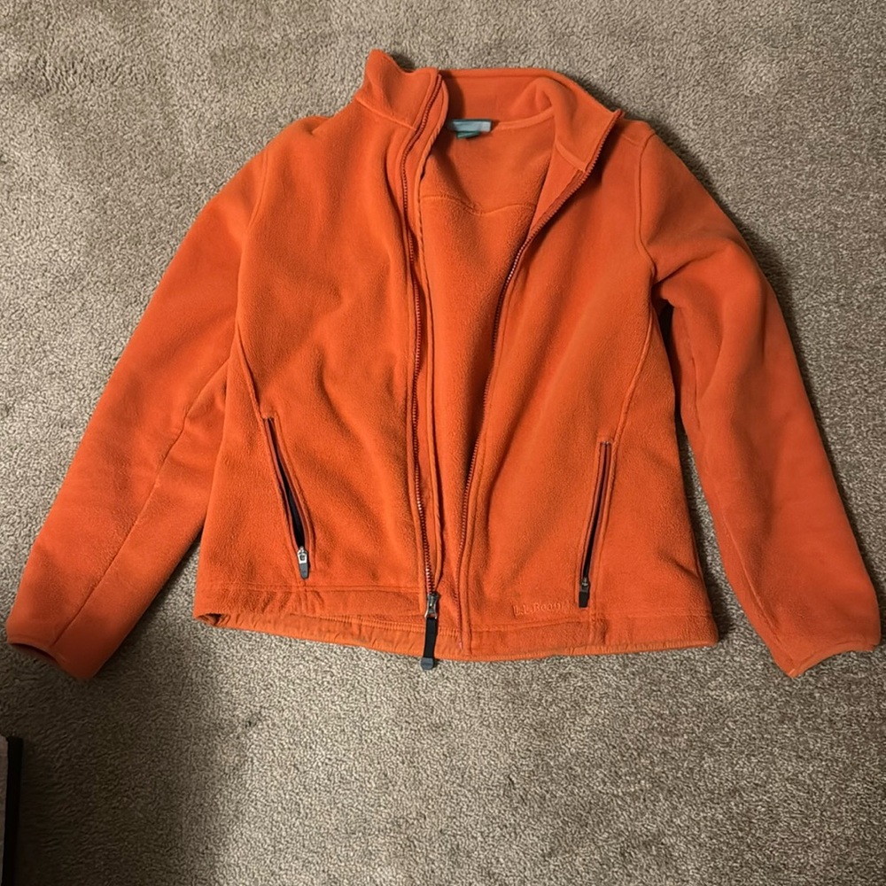 L.L bean fleece jacket